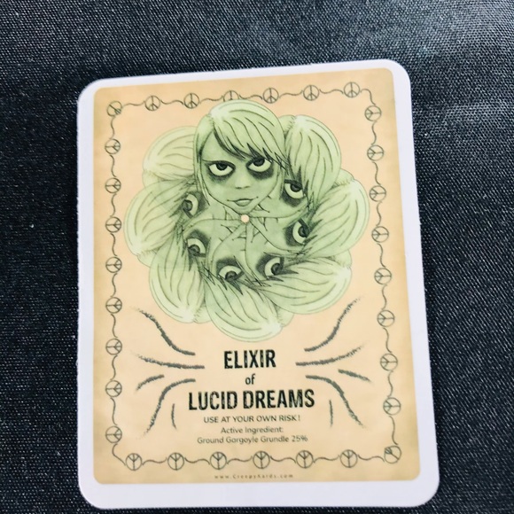 Elixir of Lucid Dreams Witchy Sorceress Supreme Potion B0ttle Label Sticker - Picture 2 of 7